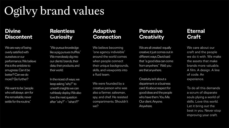 Ogilvy Rebranding A transformation from Sell to Solve