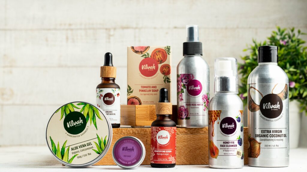 Discover the Rise of Home-grown Organic Skincare and Haircare Brands: Vilvah Store and Juicy Chemistry