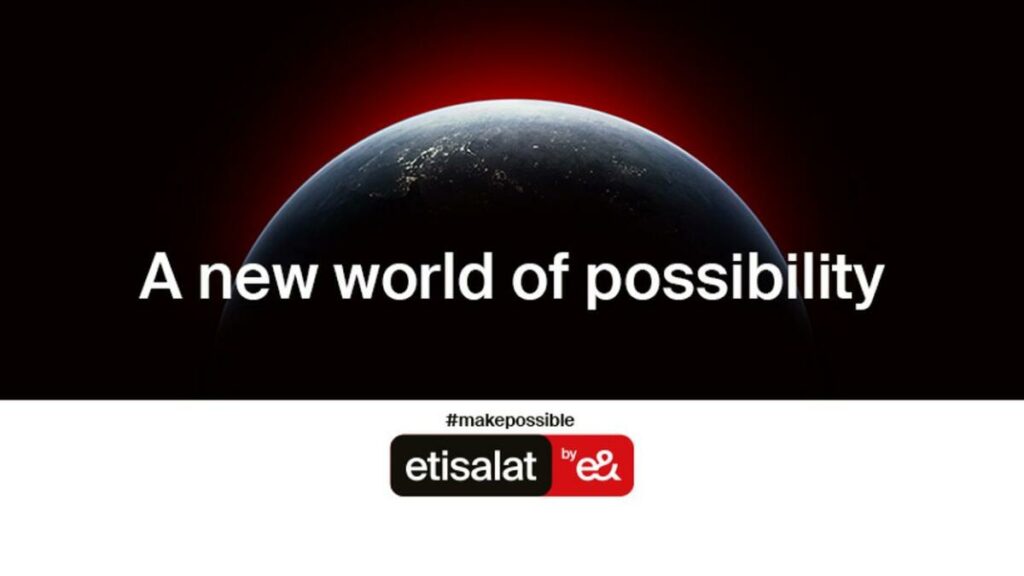 Etisalat by e&: UAE’s first Telecom Company is turning global with their new identity