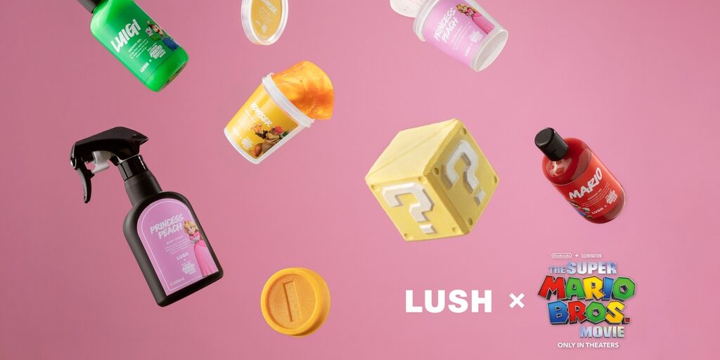 Lush Set to Release Limited-Edition Range of Super Mario-Inspired Products
