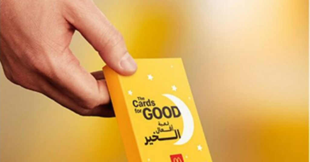 McDonald’s UAE Brings Ramadan Spirit to Life With ‘The Cards for Good’