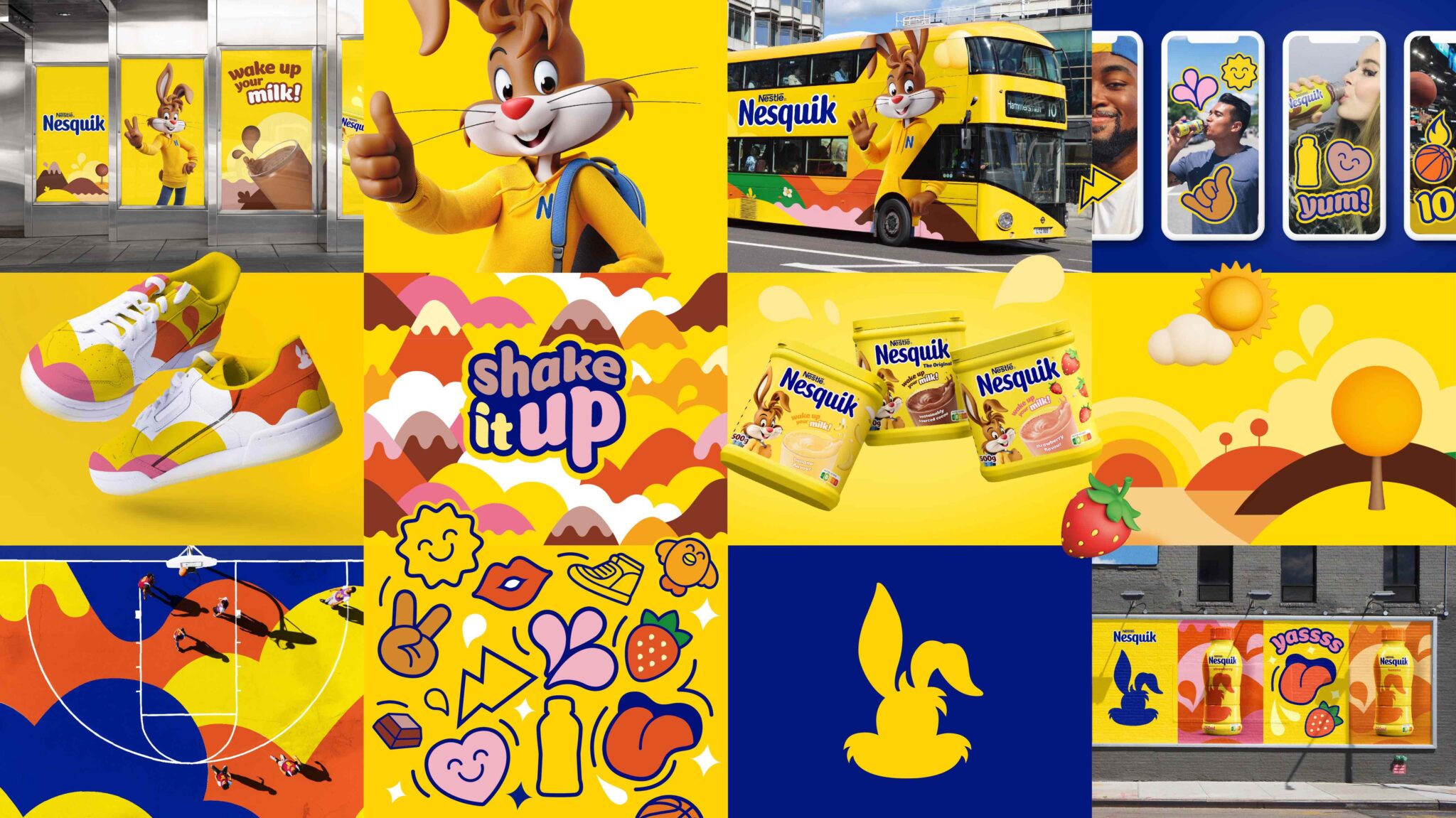 Nesquik Bunny Quiky Reimagined for Brand Expansion