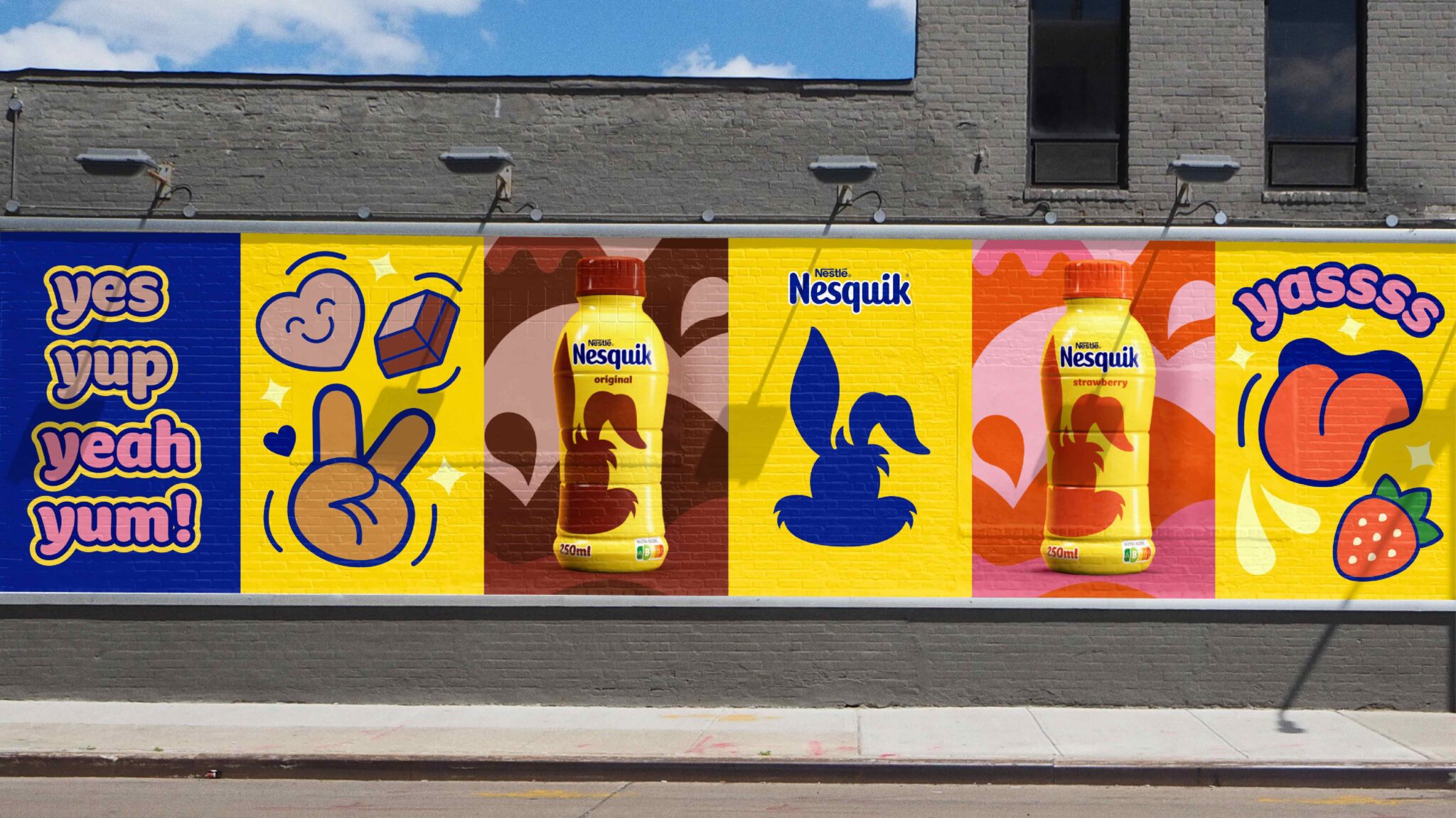 Nesquik Delivers Modern Brand Identity Via FutureBrand