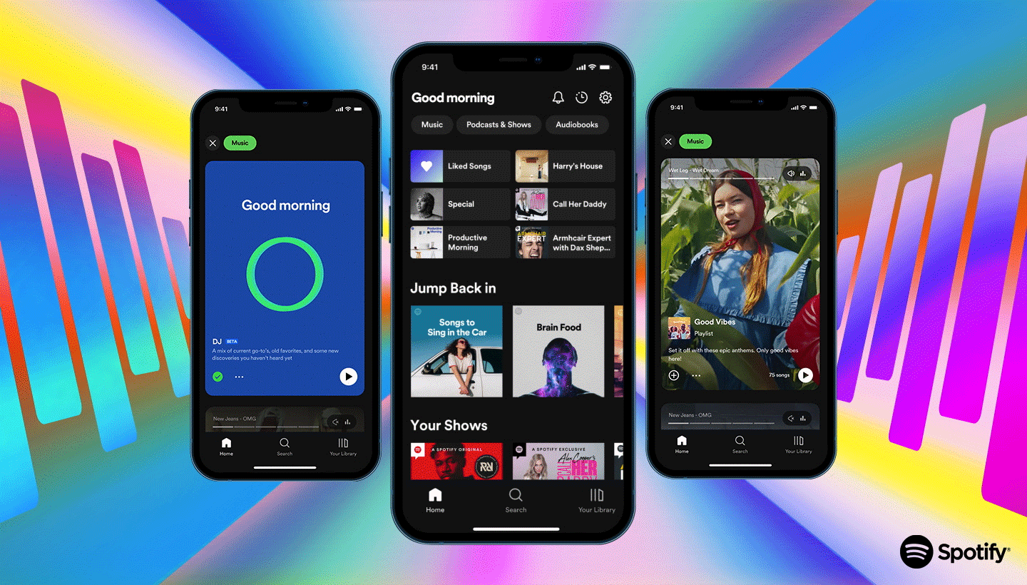 Spotify Mobile Interface 