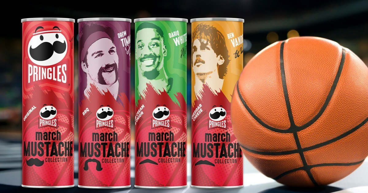 Pringles stands for mustaches of all shapes