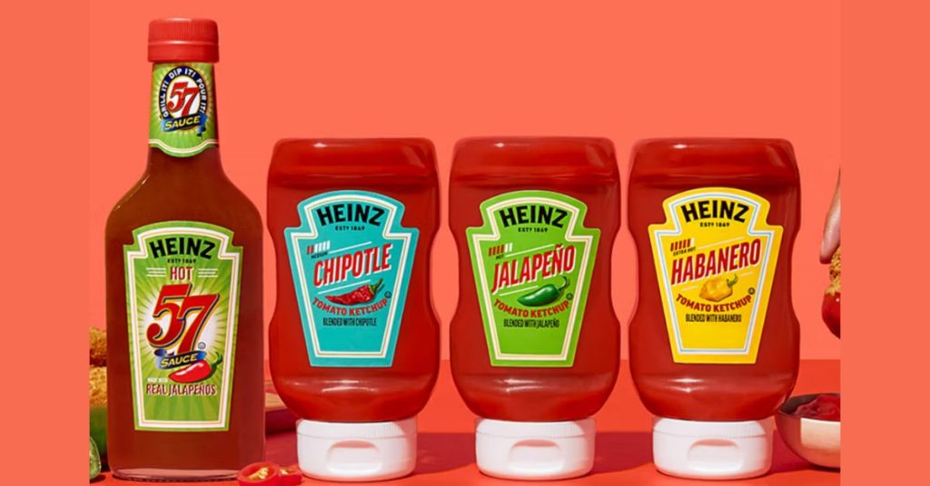 Heinz Introduces Three New Spicy Ketchup Flavors