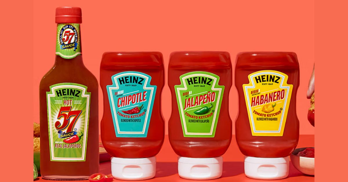 Heinz Introduces Three New Spicy Ketchup Flavors | Brand the Change