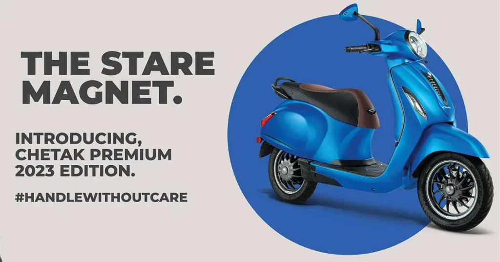 Bookings for Bajaj Auto’s Electric Chetak Up 7,000 Units a Month
