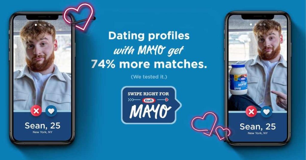 Kraft Real Mayo: Swipe Right for Mayo, Make or Break Relationships