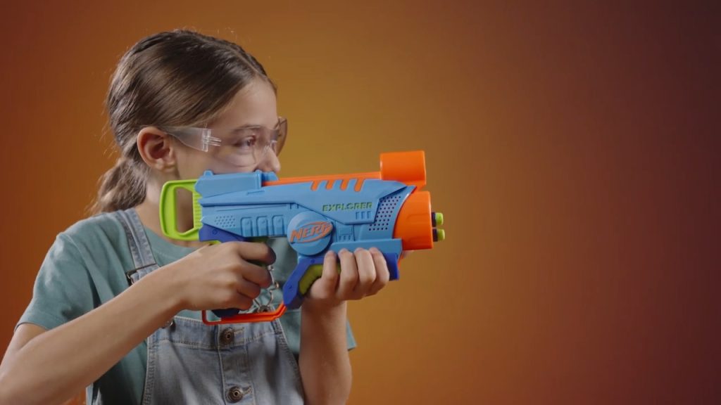 Hasbro Australia Campaigns for Nerf Junior Blasters Designed for 6+
