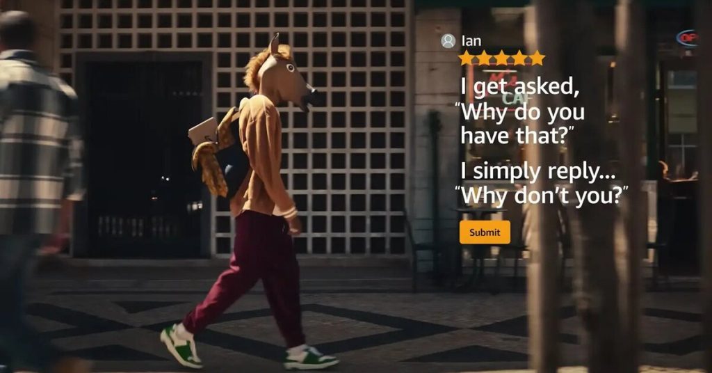 Every Day Better: Amazon Turns Customer Reviews into Witty Commercials