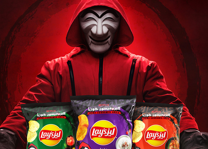 Lay’s x Netflix Money Heist Create Disrupted Campaign to Announce New Flavors in Saudi Arabia