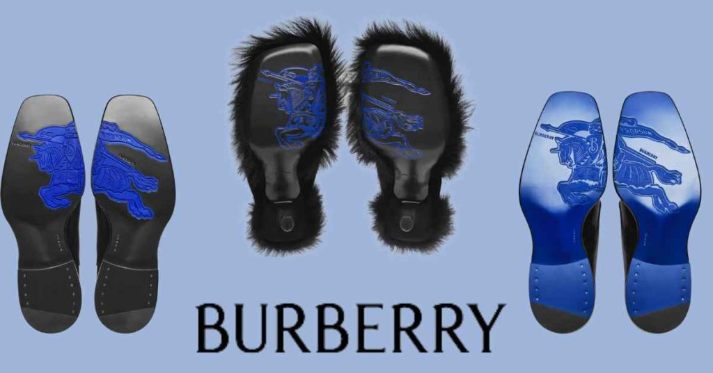 A Foot Print of Change: Burberry Debuts New Equestrian Knight Logo on Shoe Soles