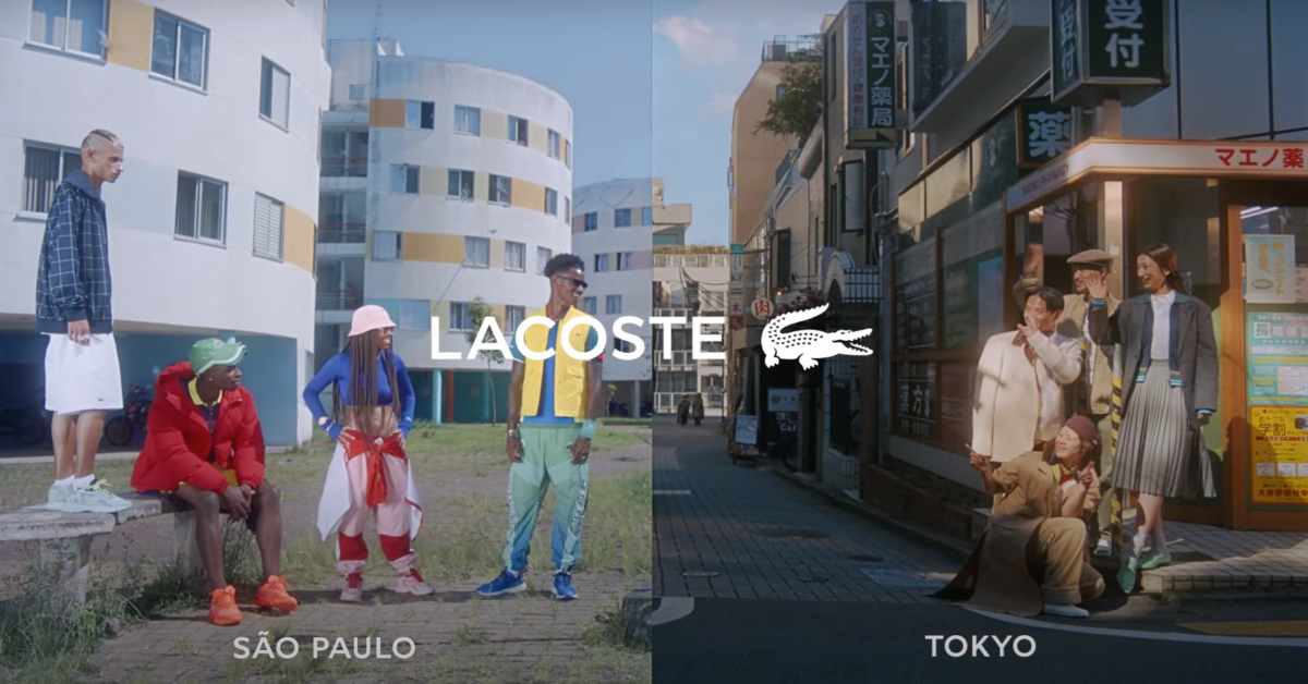 Lacoste Celebrates Unexpected Encounters in Its New Brand Campaign - YUNG