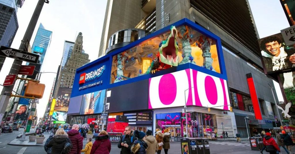 Lego’s ‘Dreamzzz’ YouTube Series Launches with Anamorphic Billboards in Major Cities