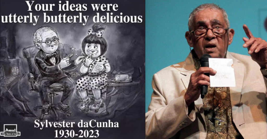 Sylvester daCunha: The Architect of Timeless Branding & Amul’s Enduring Legacy