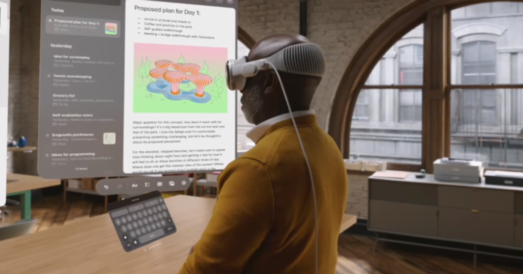 Stay Present and Connected with Apple’s Mixed Reality Headset: The Apple Vision Pro