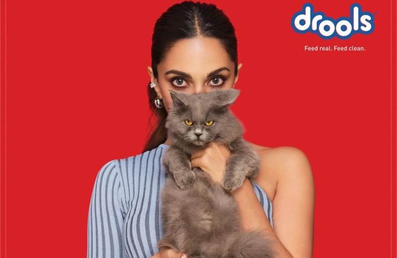 Drools Pet Food Bags Kiara Advani as Brand Ambassador