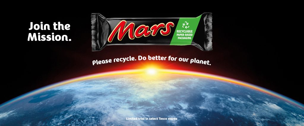 Mars Bar Unveils New Era With Paper Packaging Trials to Redefine Sustainability and Taste