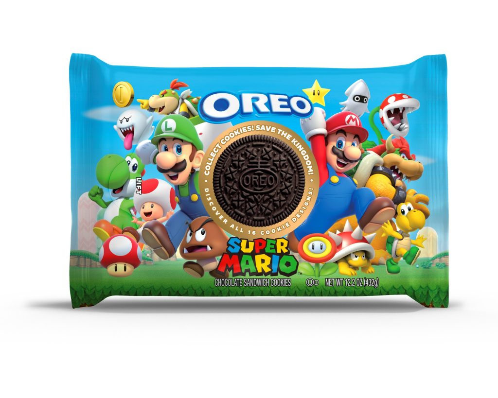 Limited-Edition Double Stuf Cookies: Oreo and Nintendo Draw Inspiration from Super Mario