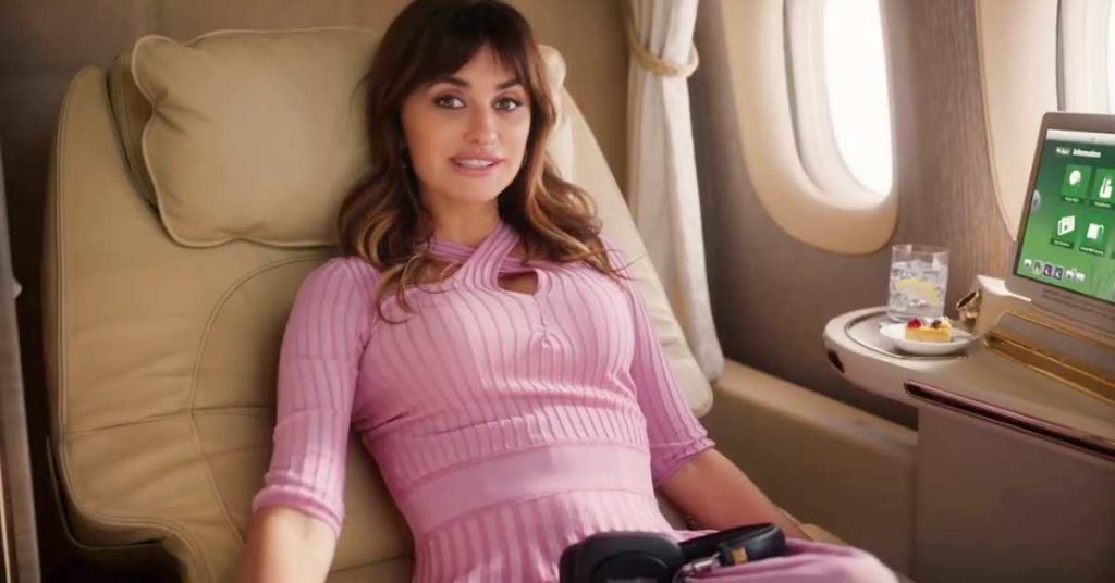 Penelope Cruz Takes the Spotlight in Emirates Spectacular Global Campaign