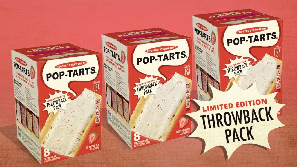 Pop-Tarts Goes Retro With 1960s Style Packaging