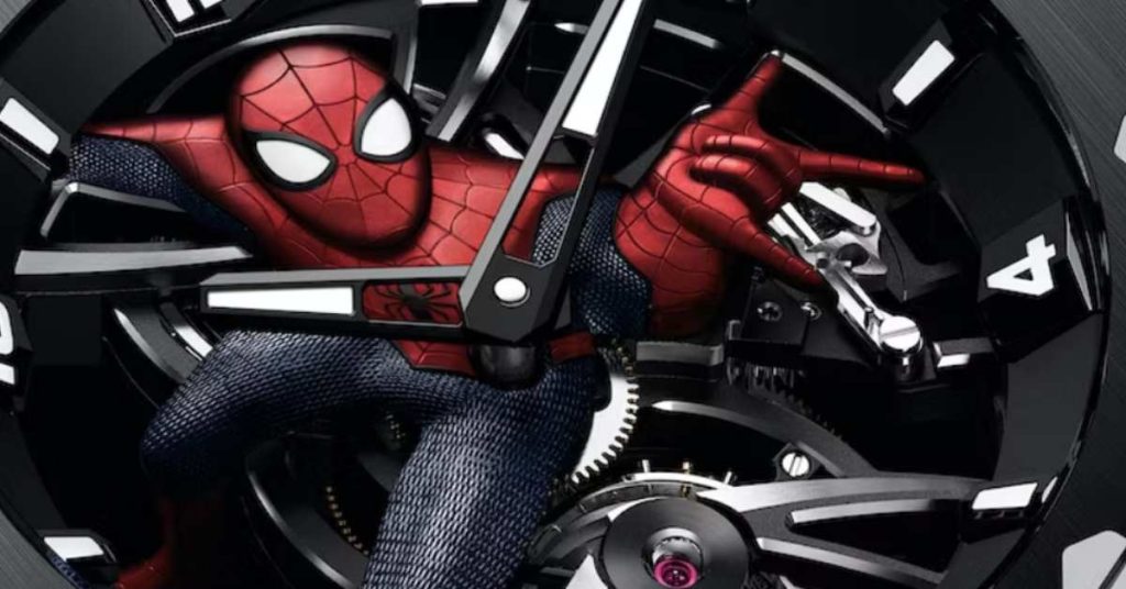 Royal Oak Concept Tourbillon Spider-Man Watch Awes Collectors