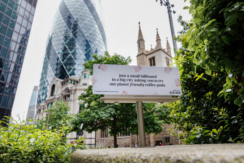 Grind Mini-Billboards in London Spark Global Interest With Their Incredible Environmental Impact