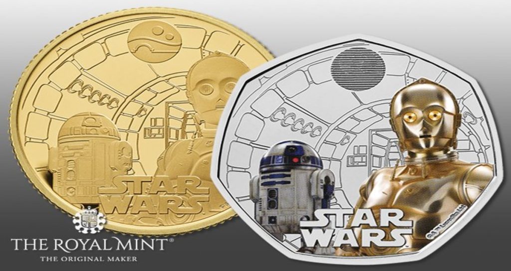 Royal Mint Reveals First Coin Design of its New Star Wars Collection