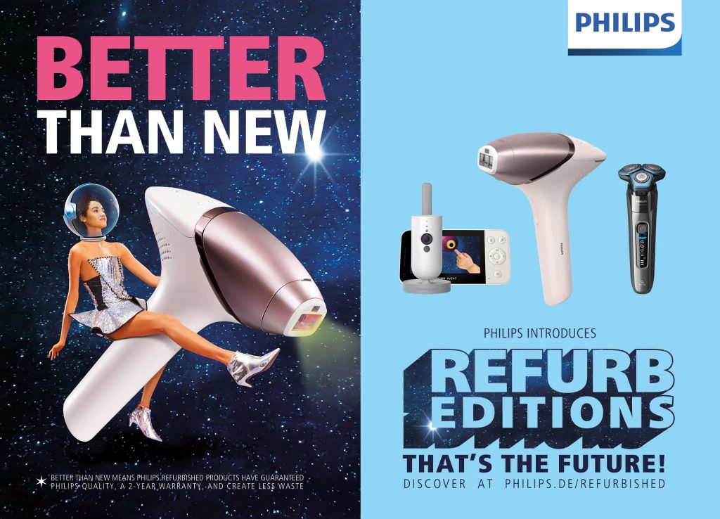 Better Than New: Philips Creates Awareness for Refurbished Products in Latest Campaign