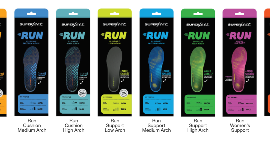 Find Your Perfect Fit: Superfeet’s Green Insoles Gets New Names and Packaging