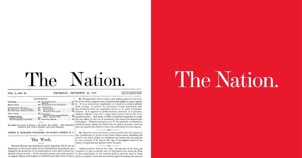 Thinking Anew: The Nation Adorns Bold New Look Reinforcing Progressive Discourse