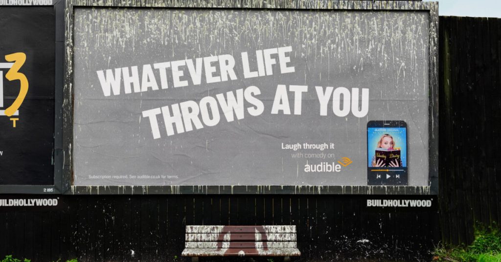 When Life Gets Crazy: Audible Gets Comical With the ‘Whatever Life Throws At You’ Campaign