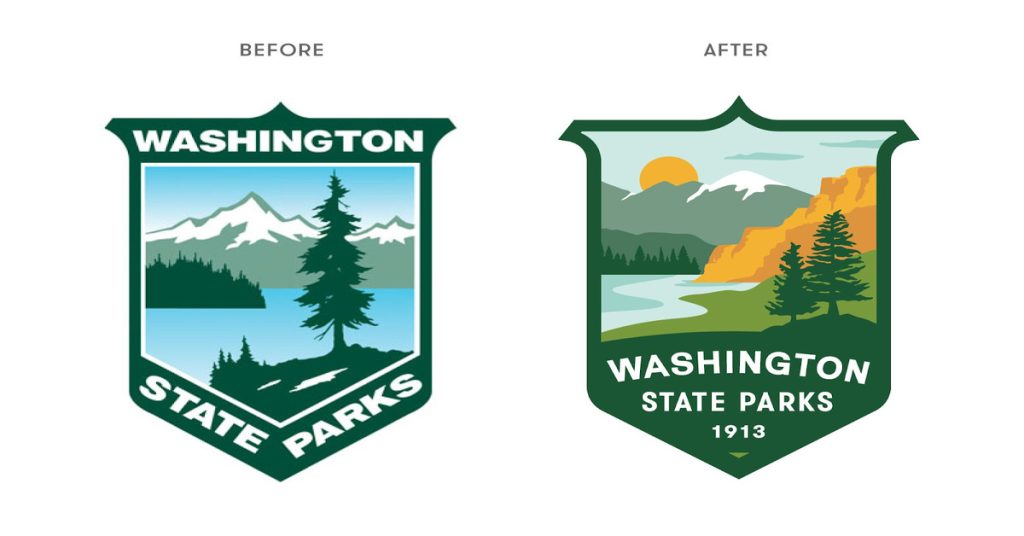 Washington State Parks Undergoes Brand Refresh to Celebrate the State’s Unique Environments