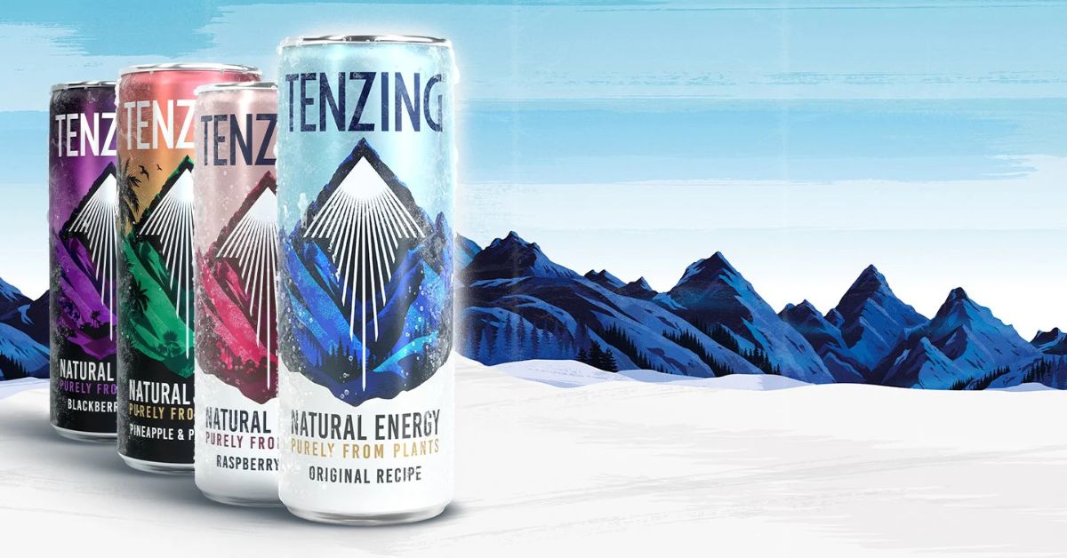 Tenzing Drink | New Brand Identity 