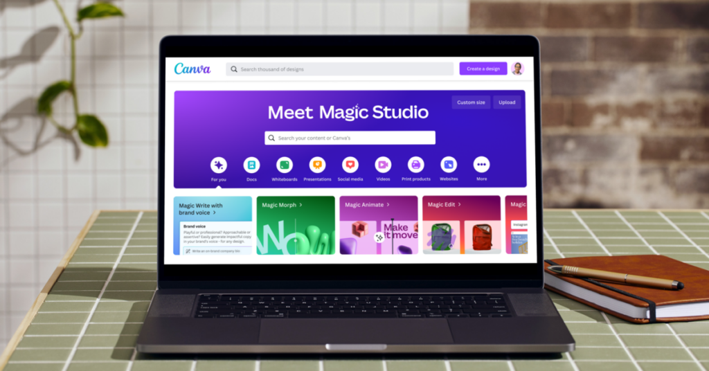 Canva’s Magic Studio: Where AI Meets Branding to Supercharge Your Workflow