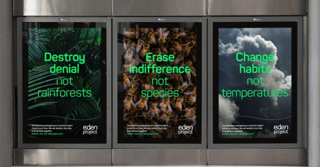 Eden Project Breaks New Ground in Sustainability Discourse With Innovative Identity
