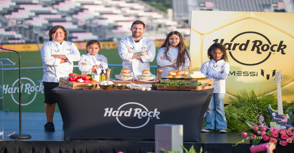 Hard Rock and Leo Messi Unveil the First-Ever ‘Messi Menu’ for Kids