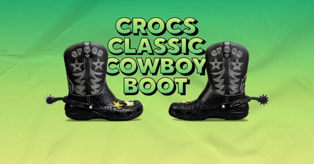 Crocs Celebrates Croctober with Cowboy Boots