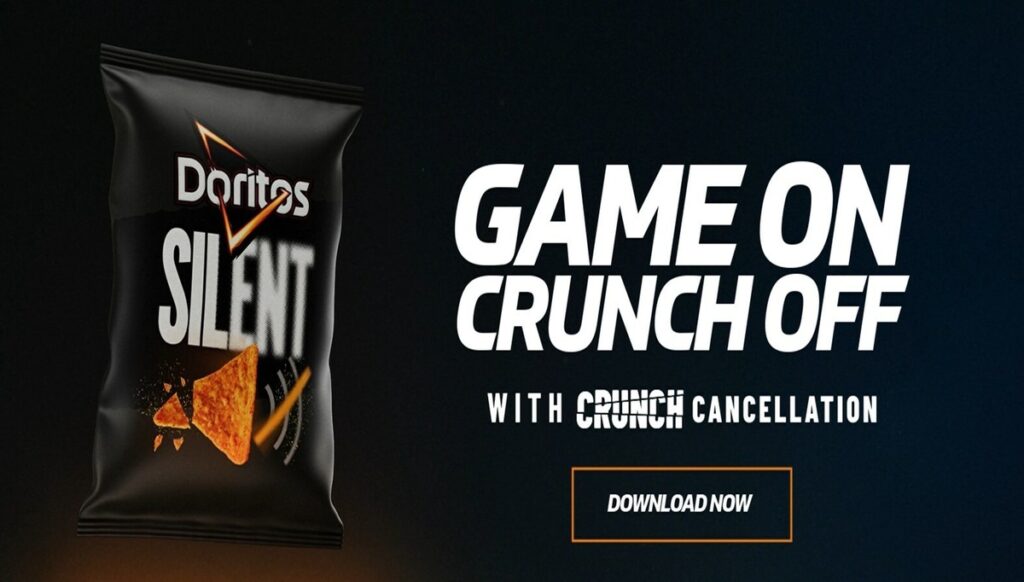 Doritos Launches Crunch-Cancellation Technology – Doritos Silent
