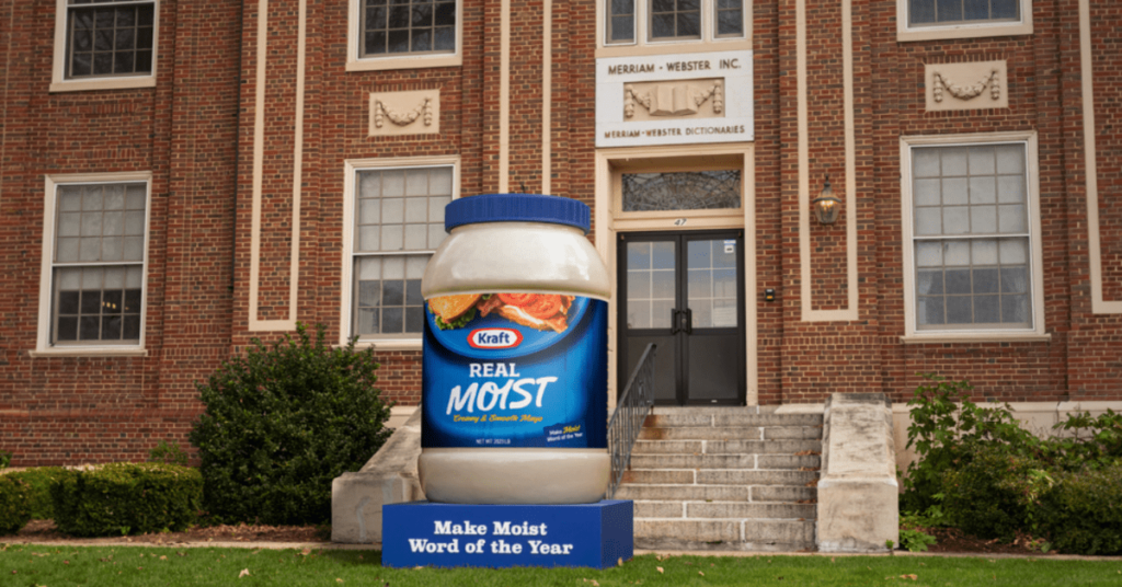 Kraft Real Mayo Wants ‘Moist’ as Merriam-Webster’s Word of the Year
