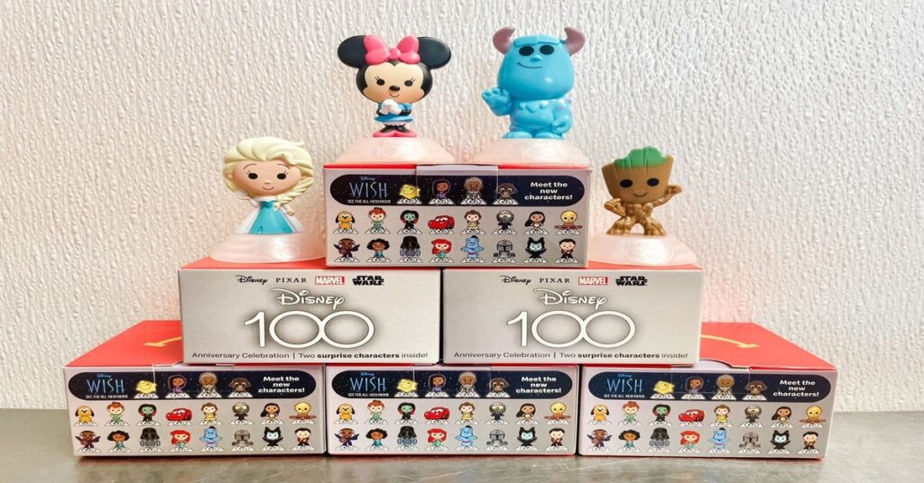 McDonald’s Celebrates Disney 100 With Happy Meal Toys