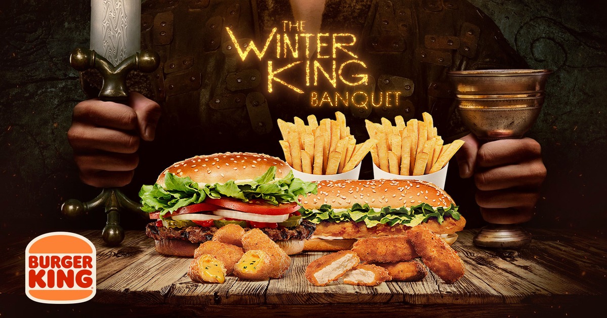 Burger King and ITVX Join Forces for All New Epic ‘The Winter King’