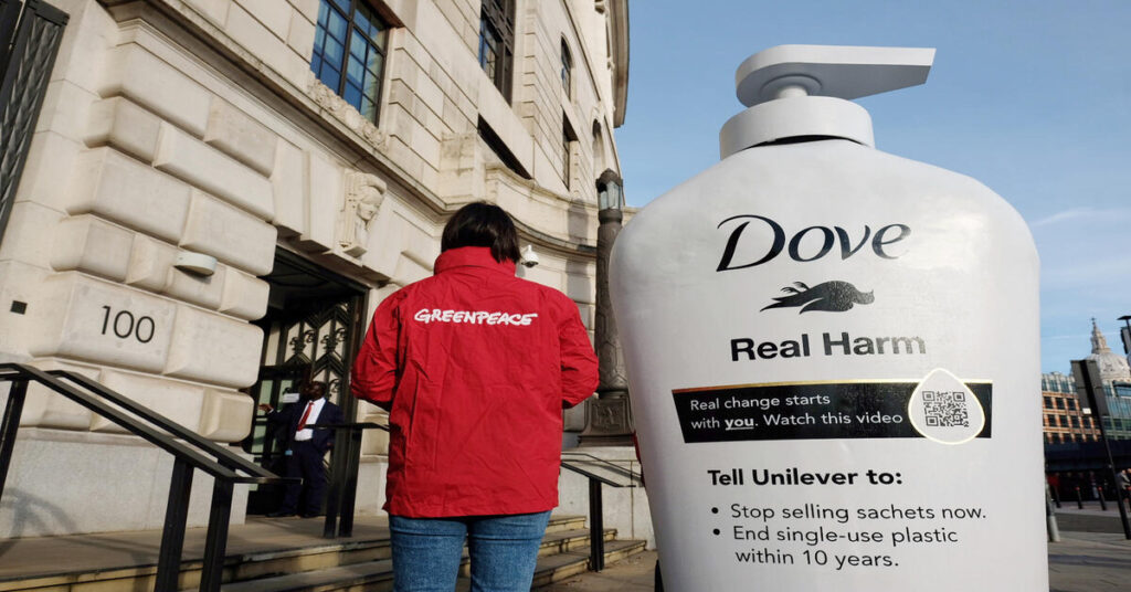 Greenpeace Targets Dove’s Real Beauty Campaign