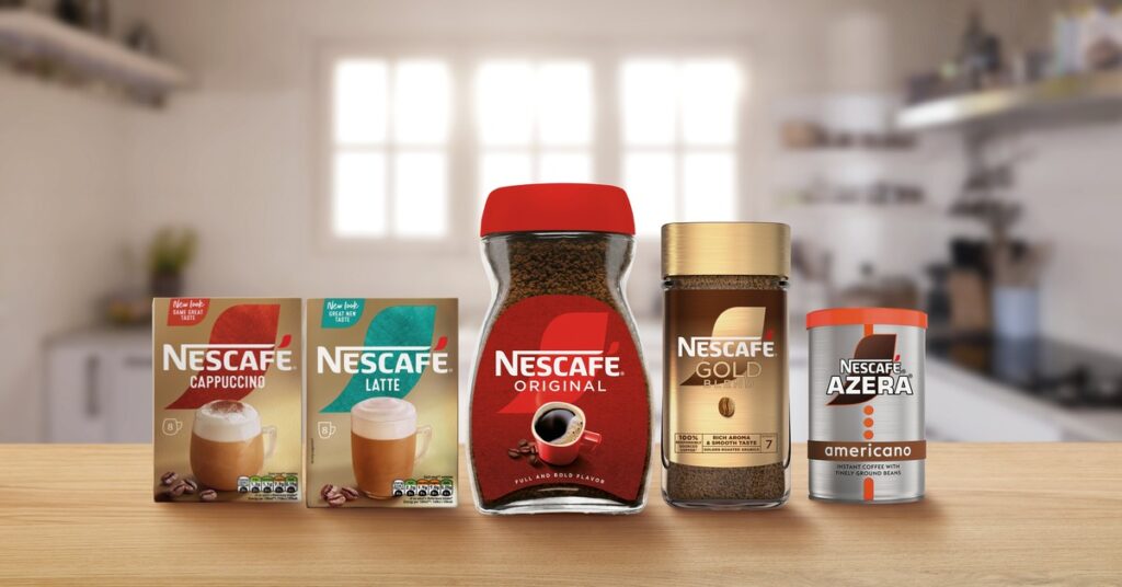 Nescafe Modernizes Brand, Stands Out with Attractive Pack Designs