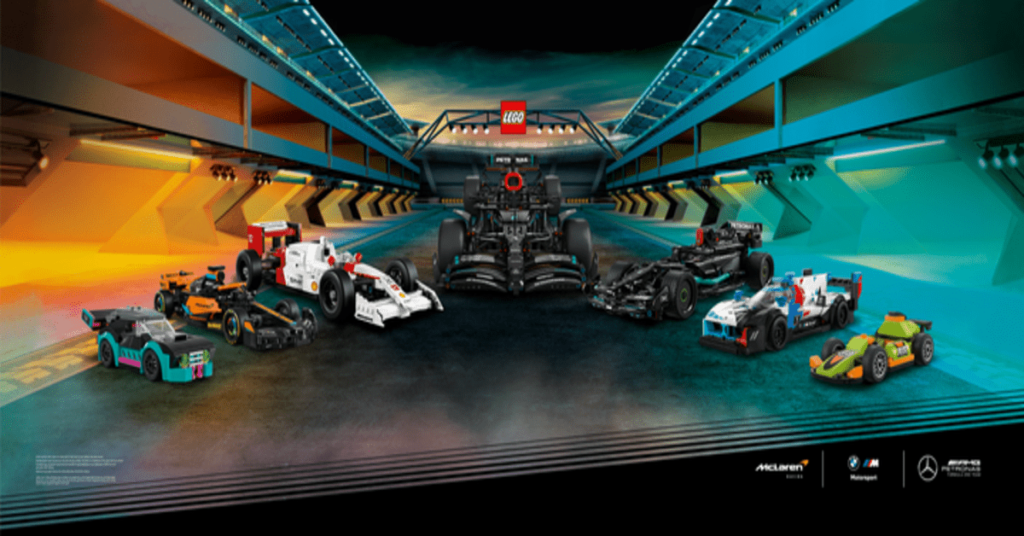 LEGO Celebrates Exciting World of Racing with New Products and Iconic Car Brands