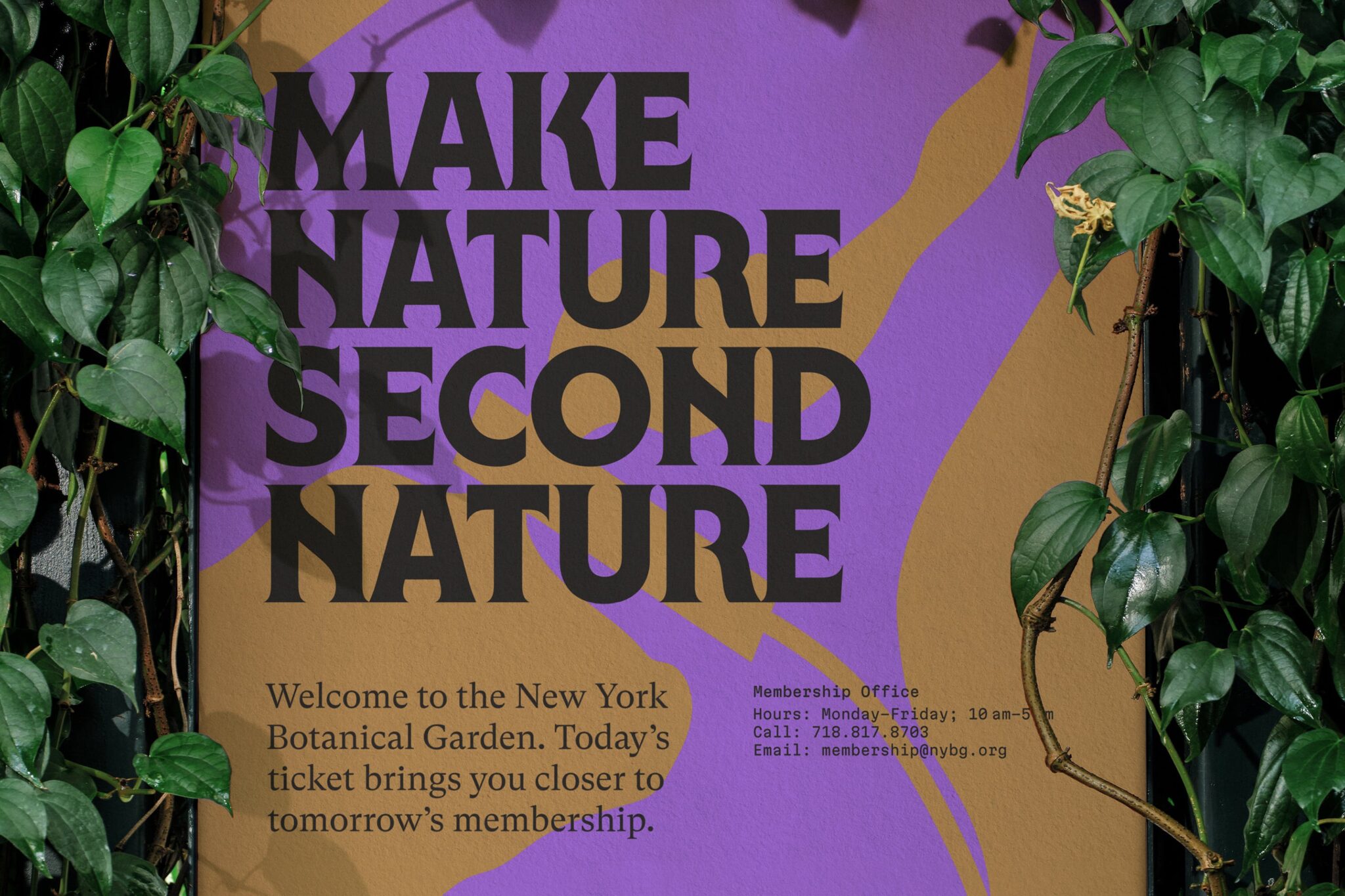 NYBG Do Right by Nature New Yorkgarden rebrand