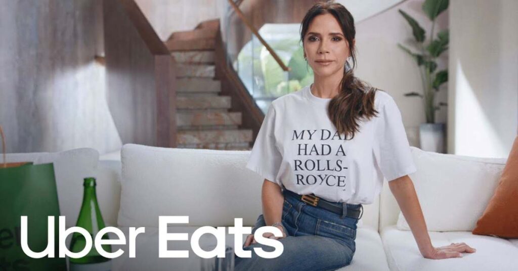 ‘Be Honest’ – David and Victoria Beckham Feature in Uber Eats Super Bowl Ad