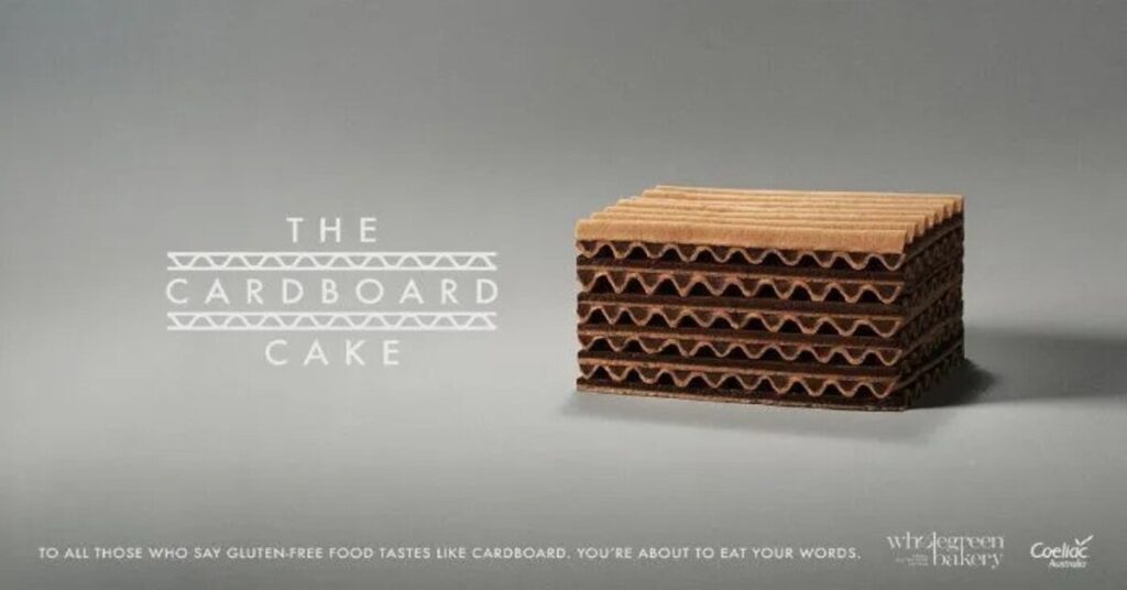 World’s First Cardboard Cake: The Hallway Teams Up with Wholegreen Bakery for this Unique Creation
