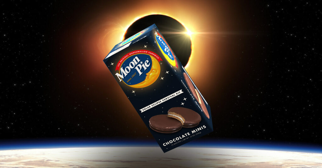 MoonPie Celebrates Total Solar Eclipse with Limited-Edition Survival Kits